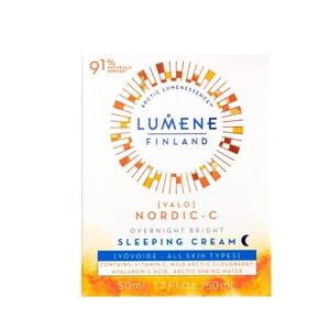 Lumene Finland Valo Nordic-C Overnight Bright Sleeping Cream 50ml